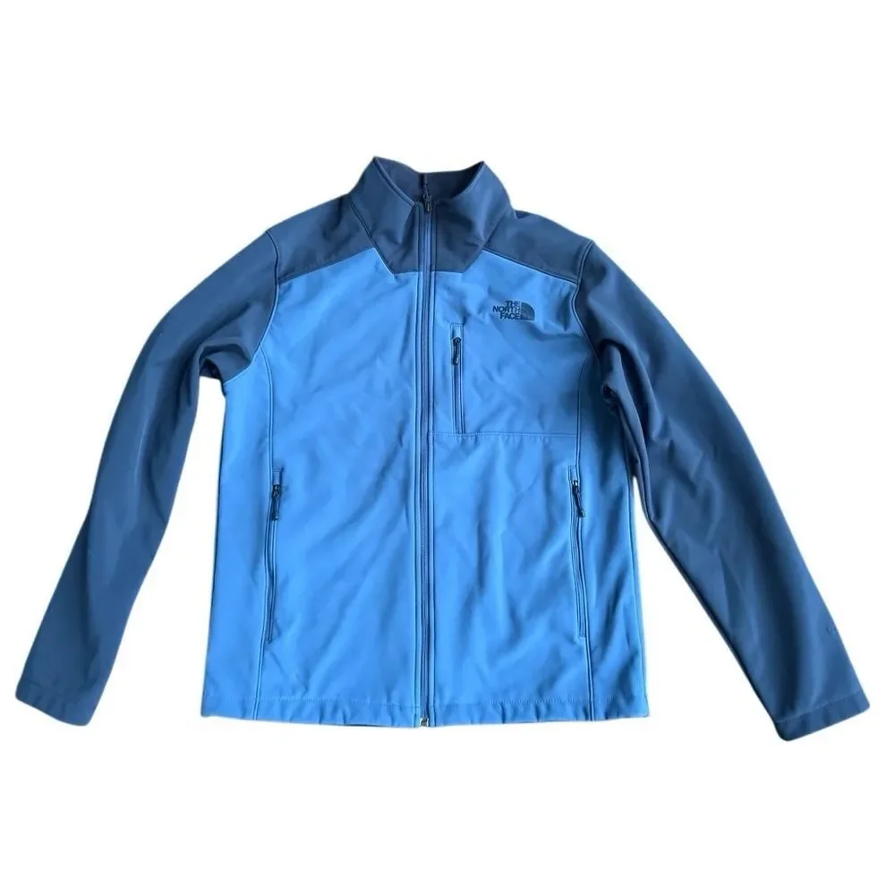 Apex Bionic 2 Windproof Water Resistant Soft Shell Jacket Two Tone Blue - Medium